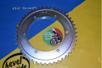 rear wheel sprocket, steel